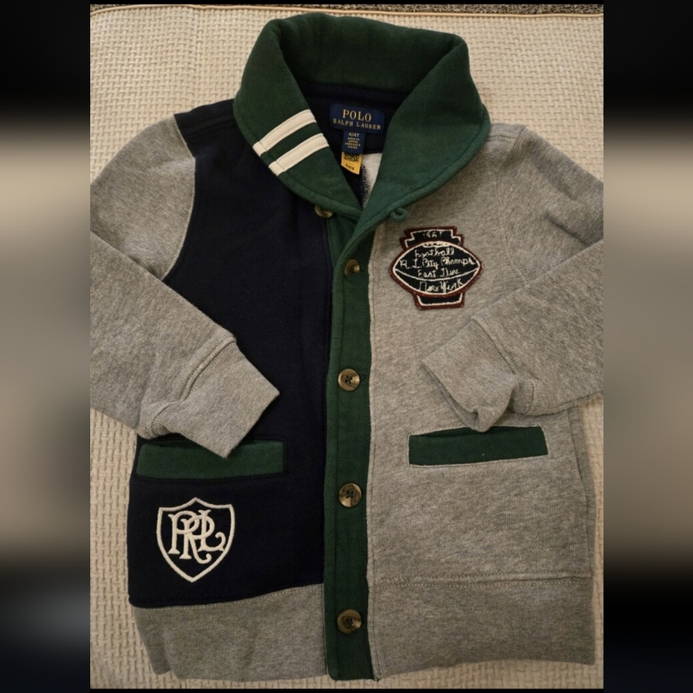 Kids polo cardigan (4t)